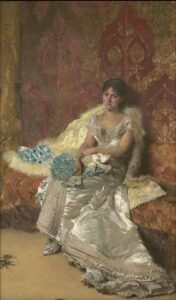 Ritratto di Teresa Maglione Oneto, 1879