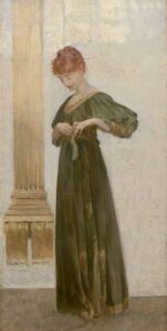 Ritratto di Maria Hardouin duchessa di Gallese, circa 1890