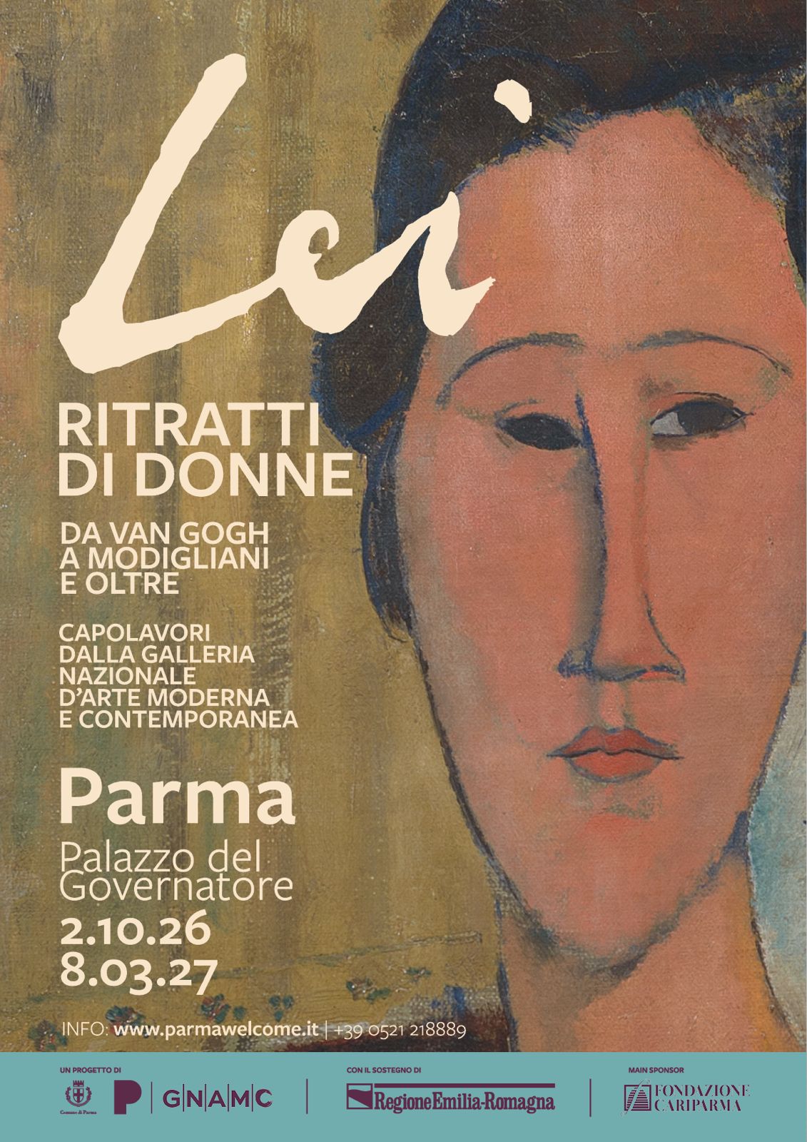 LEI. Ritratti di donne, da Van Gogh a Modigliani e oltre. Capolavori dalla Galleria Nazionale d’Arte Moderna e Contemporanea
